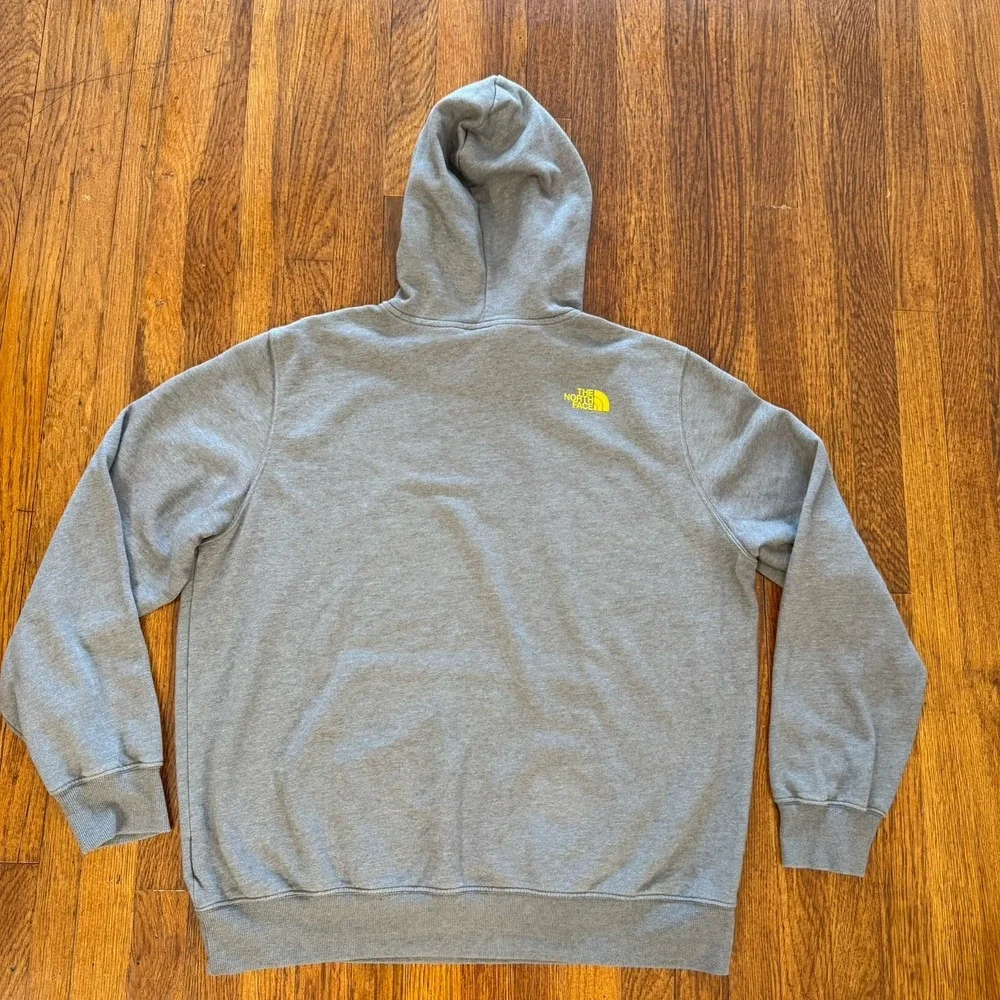 The North Face Hoodie Multi-colored Gradient Logo Graphic Pullover Sweatshirt XL